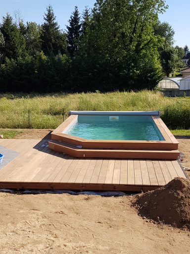 piscine 5 pans sur mesure