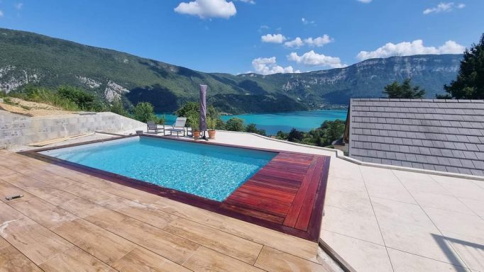 piscine avec vue !