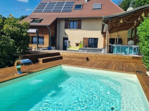 piscine et terrasse en pin classe 4