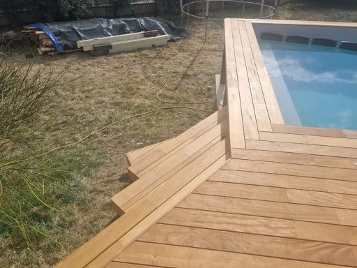 terrasse en bois exotique